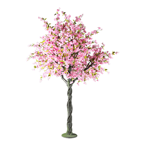 Arbre de cerisiers artificiel, 220 cm, rose