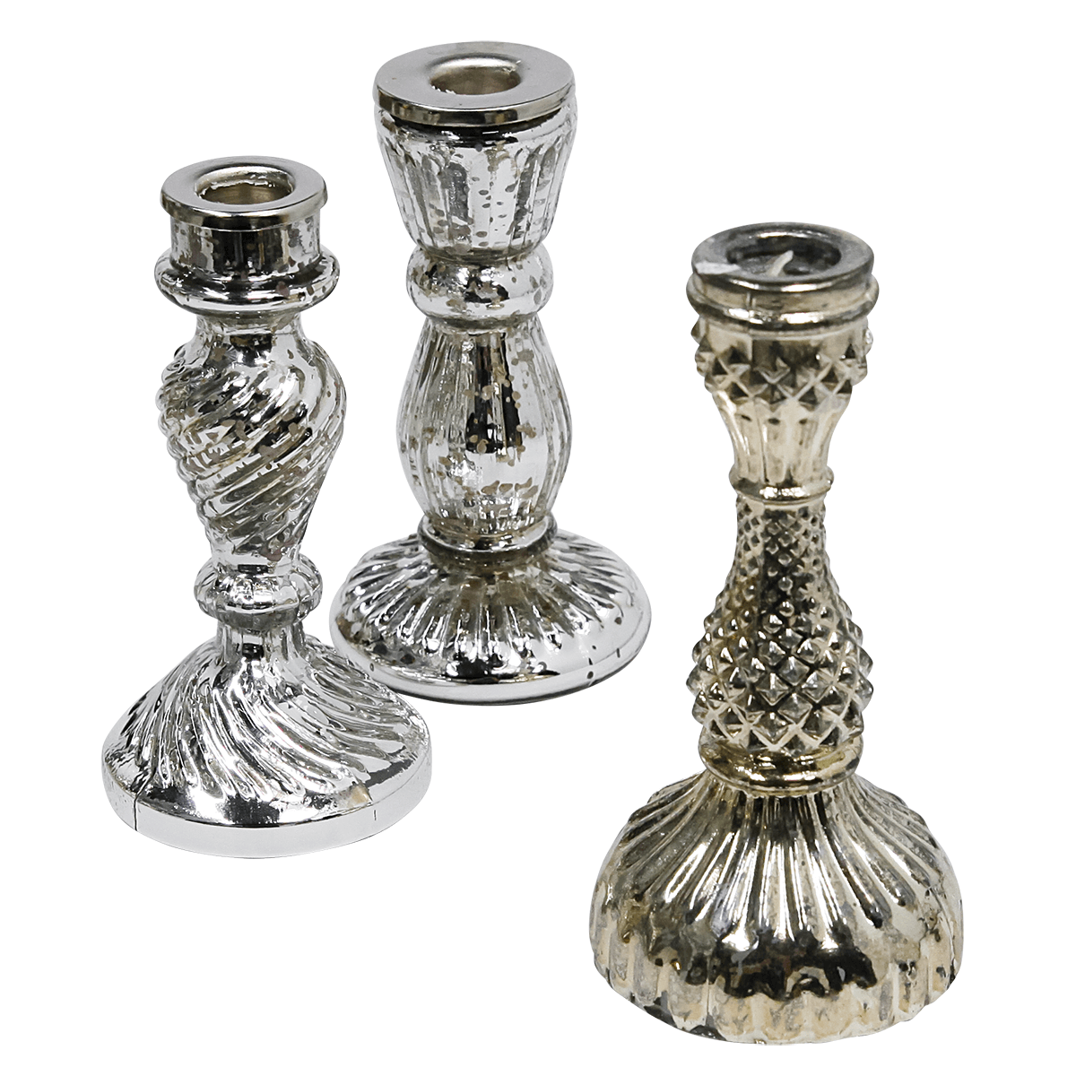 Juego de velas, 3 piezas - 1