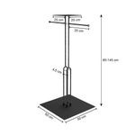 Two-arm suspension stand LOFT, 85 - 145 cm - 1