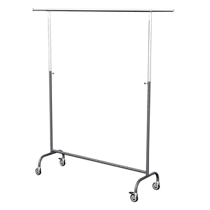 Mobile stand "Solid" anthracite, 150 cm wide