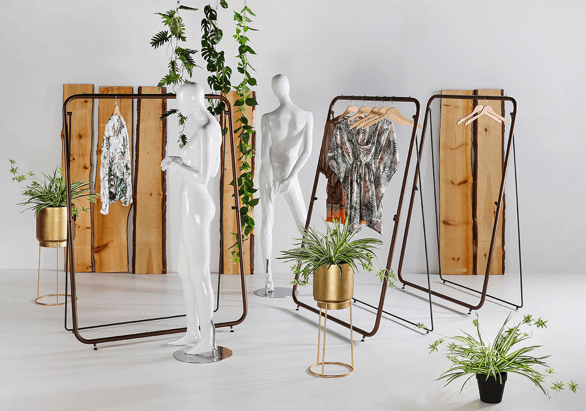 Clothing stand LOFT, 160 cm - 9 Clothing stand LOFT, 160 cm - 9