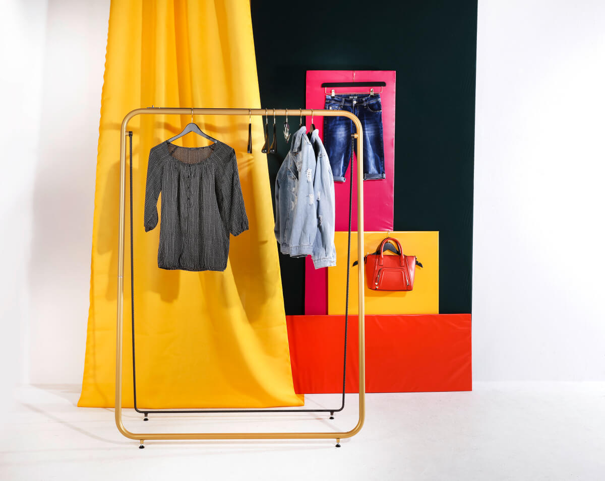 Clothing stand LOFT, 160 cm - 2 Clothing stand LOFT, 160 cm - 2