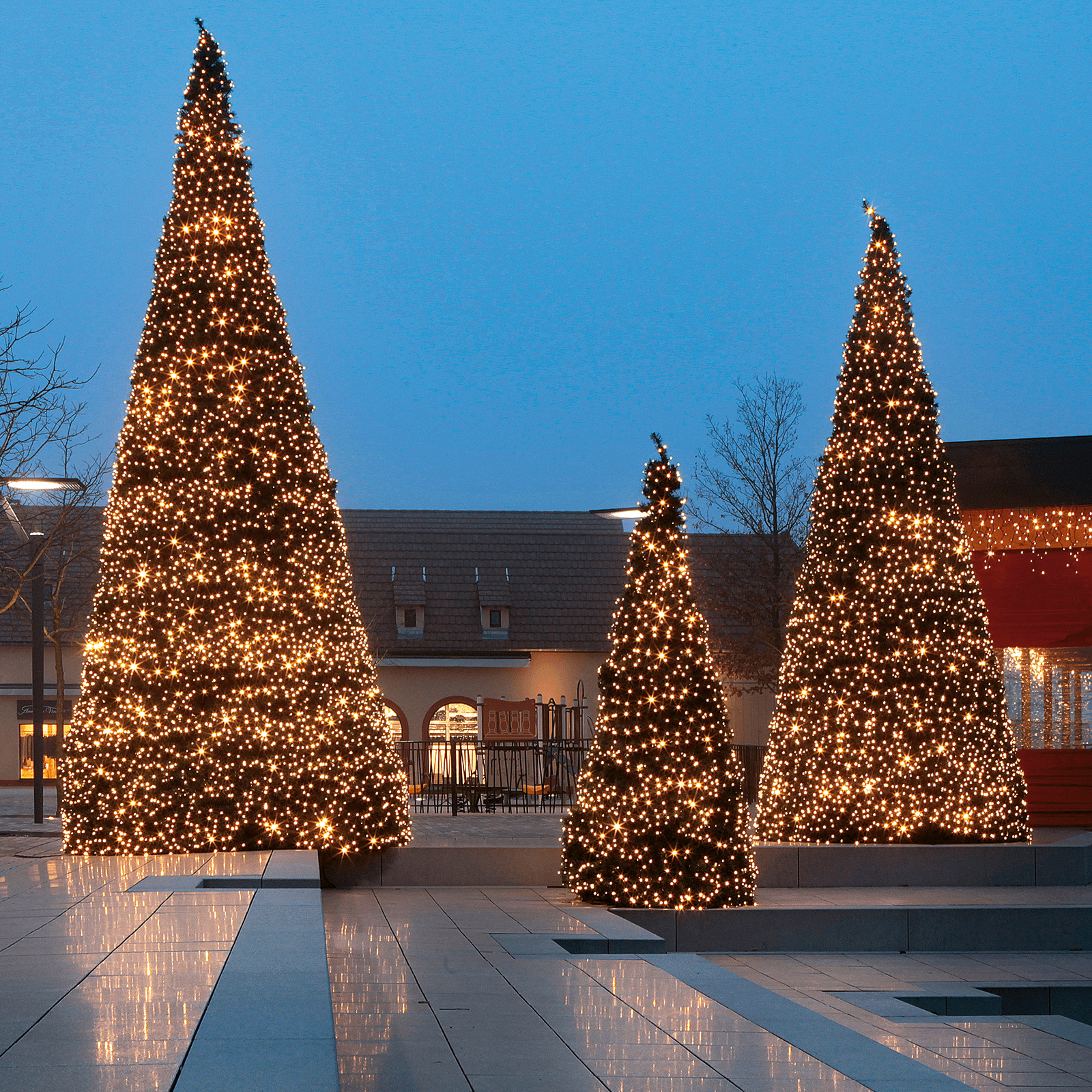 Arbre géant sans illumination, haut. 370 cm - 1