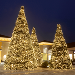 Árbol gigante sin iluminación, altura: 440 cm - 2