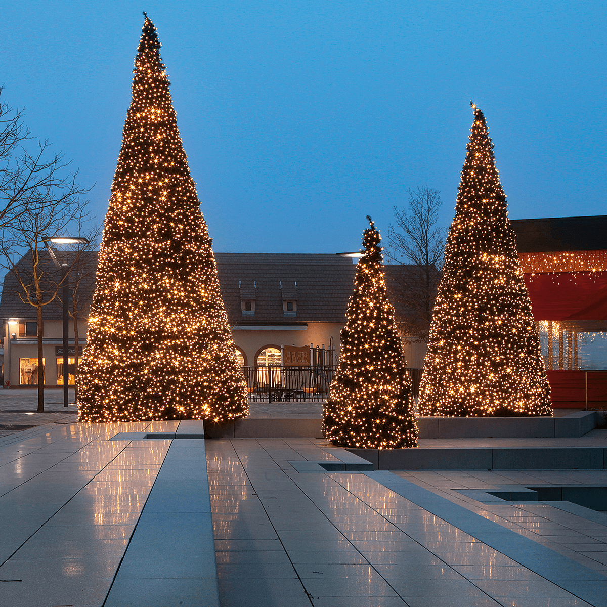 Giant Christmas tree without light, height 1000 cm - 3 Giant Christmas tree without light, height 1000 cm - 3