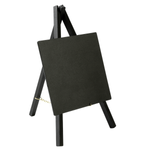 Inscribable mini chalkboard with easel 23 cm - 0