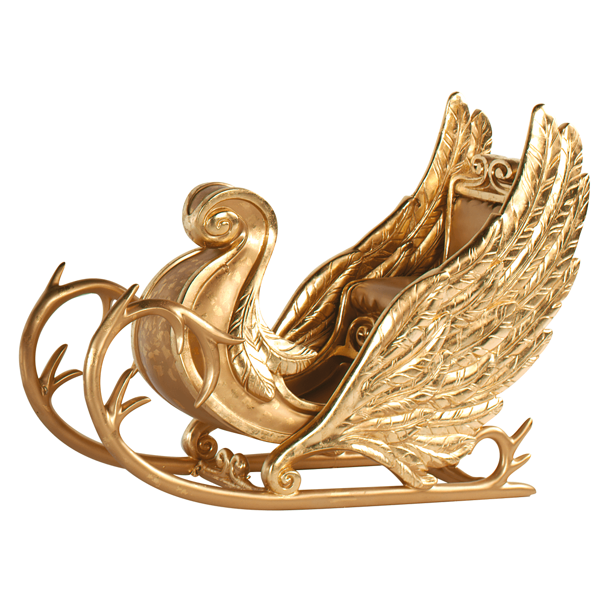 Trineo "Phantasia" 180 cm largo, oro - 9