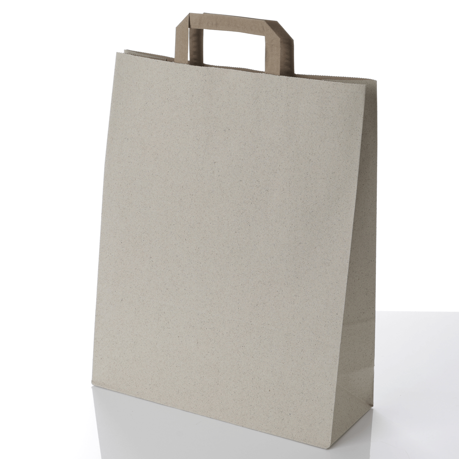 Environmentally friendly carrier bag made of grass paper 32 x 40 cm - 1 Environmentally friendly carrier bag made of grass paper 32 x 40 cm - 1