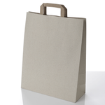 Bolsa de mano ecológica de papel de hierba de 32 x 40 cm - 1