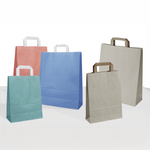Bolsa de mano ecológica de papel de hierba de 32 x 40 cm - 3