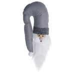 Deco Father Christmas 65 cm grey - 0