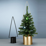 Metal Fir with Flowerpot, 55 cm high - 1