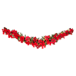 Facon swag „Poinsettia“, 180 cm - 0