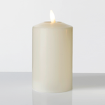 LED wax candle 7.5 x 14.5 cm - 0