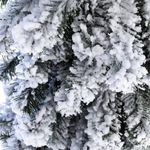Künstlicher, schmaler Tannebaum, beschneit 240 cm - 2
