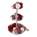 Rose de velours artificielle et précieuse, 68 cm - 3