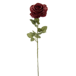 Artificial Precious Velvet Rose, 68 cm - 1