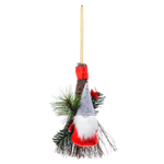 Decorative Broom with Gnome 20 cm - 0