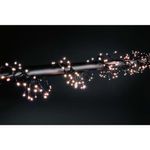 Flashing LED cluster light chain with timer, for outside, 6 m - 1