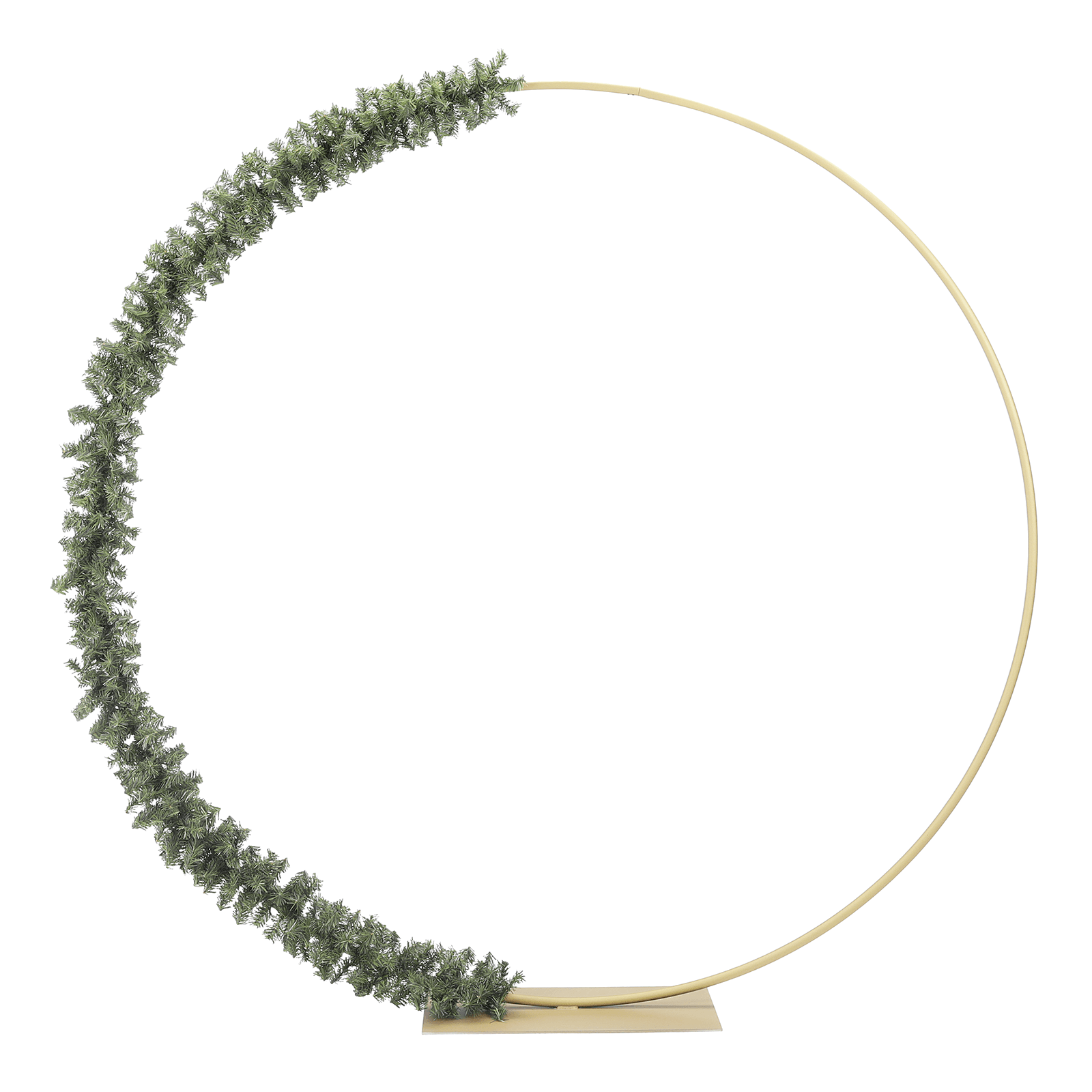 Dekoring aus Metall, gold 190 cm Ø - 6