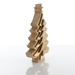 Wooden display stand "Fir" 26 cm high - 3