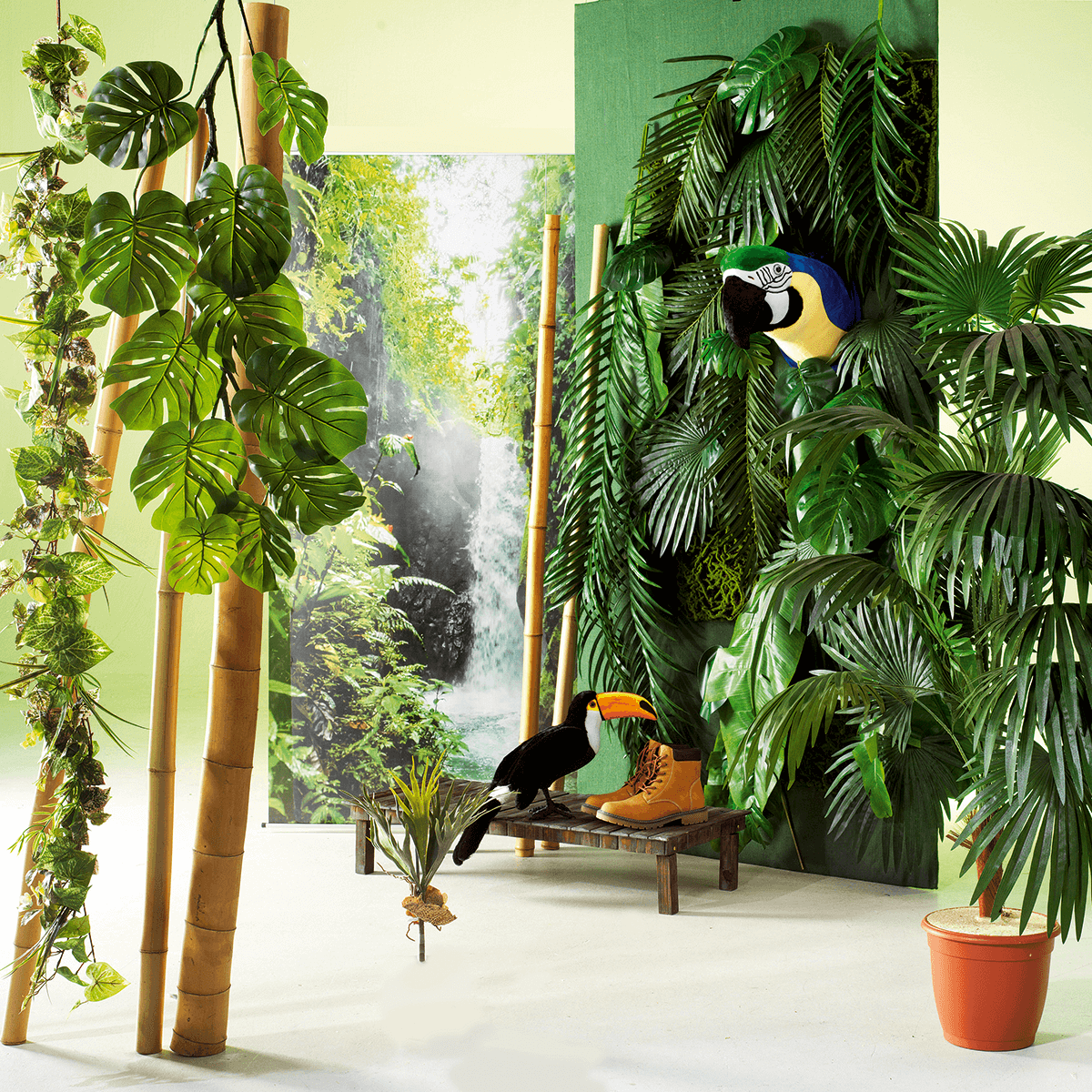 Decorative Royal palm branch, length 180 cm - 4 Decorative Royal palm branch, length 180 cm - 4