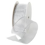 Metallic-Netzband, silber 40 mm breit 25 m - 0