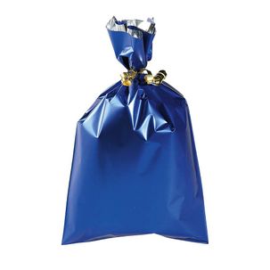 Gift bag, matt, blue, 20 x 35 cm