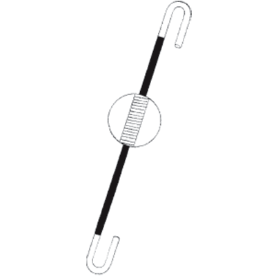 Mobilspiralen für Deckenabhängung 0,4 - 1 kg - 4 Mobilspiralen für Deckenabhängung 0,4 - 1 kg - 4