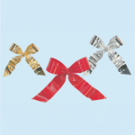 Decorative bow for outdoors, 70 cm gold, B1 - 1