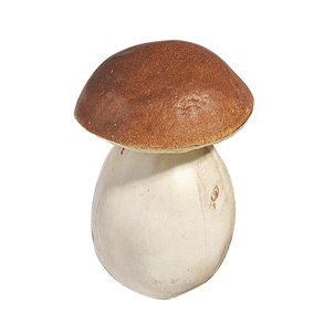 Imitación de seta de calabaza 10 cm, 3 piezas