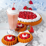 Erdbeeren Lebensmittel-Attrappen, 12 Stück - 4