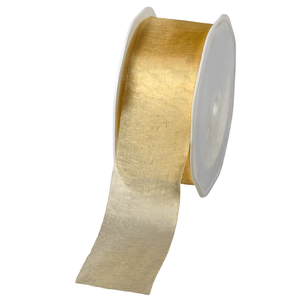 Chiffon Ribbon, width 38 mm, gold