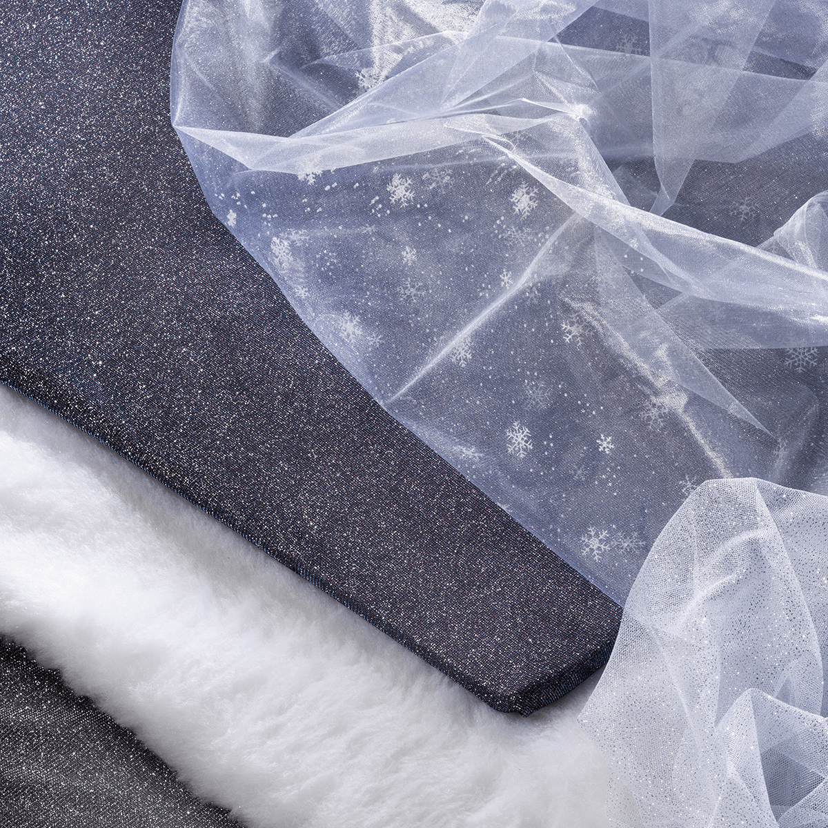 Plüsch weiß, 150 cm breit - 6 Plüsch weiß, 150 cm breit - 6