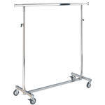 Rolling stand foldable, height adjustable, 1m wide - 0