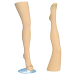 Ladies' stocking leg 74 cm, skin-coloured - 2