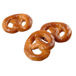 Bretzels aliment factice Ø 12 cm, 3 pces