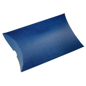 Kissenschachtel 17 cm lang, 10 Stück, blau