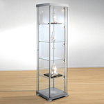 Rechteck-Vitrine, 45 cm breit - 0