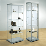 Rechteck-Vitrine, 45 cm breit - 1