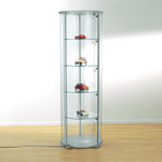 Rund-Vitrine, 180 cm hoch - 0