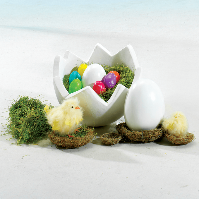 Decorative giant half egg, Ø 44 cm | DecoWoerner
