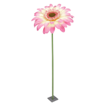 Giant gerbera pink, 120 cm - 0