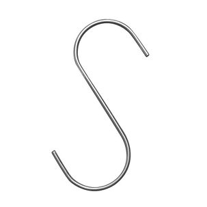 Multi-purpose hooks S-shape, length 11 cm, 10 pcs