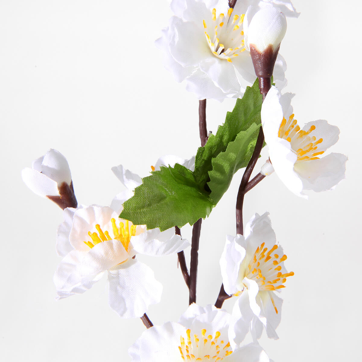 Guirnalda de flores de manzano decorativa, color blanco - 2 Guirnalda de flores de manzano decorativa, color blanco - 2