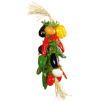 Guirlande de légumes artificielle 50 cm - 0