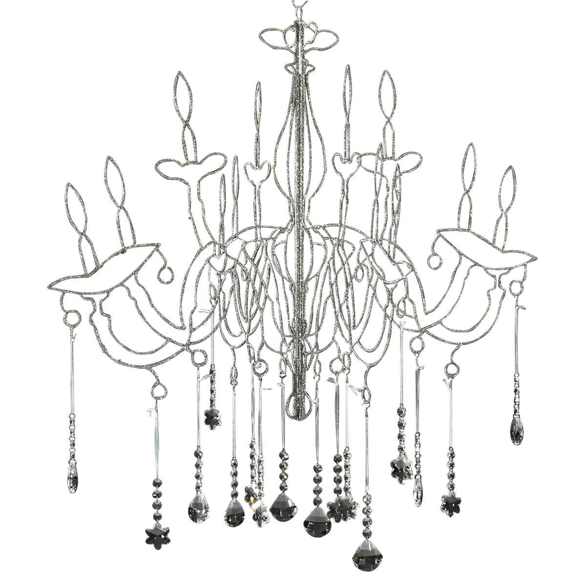 Candil de decoración para adornar, longitud 70 cm - 2 Candil de decoración para adornar, longitud 70 cm - 2