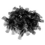 Plumas decorativas negras, 20 g - 0