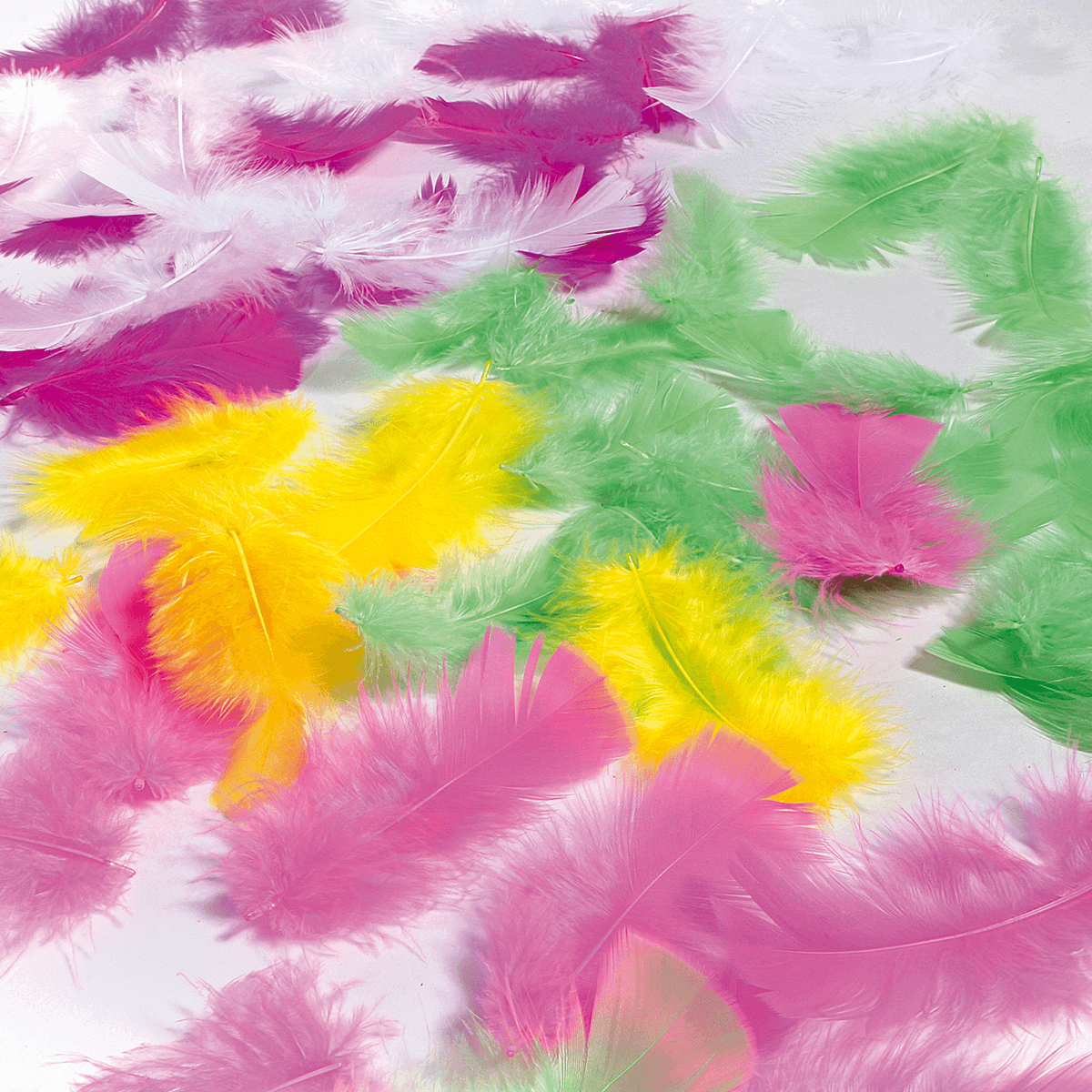 Decorative feathers red, 20 g - 3 Decorative feathers red, 20 g - 3