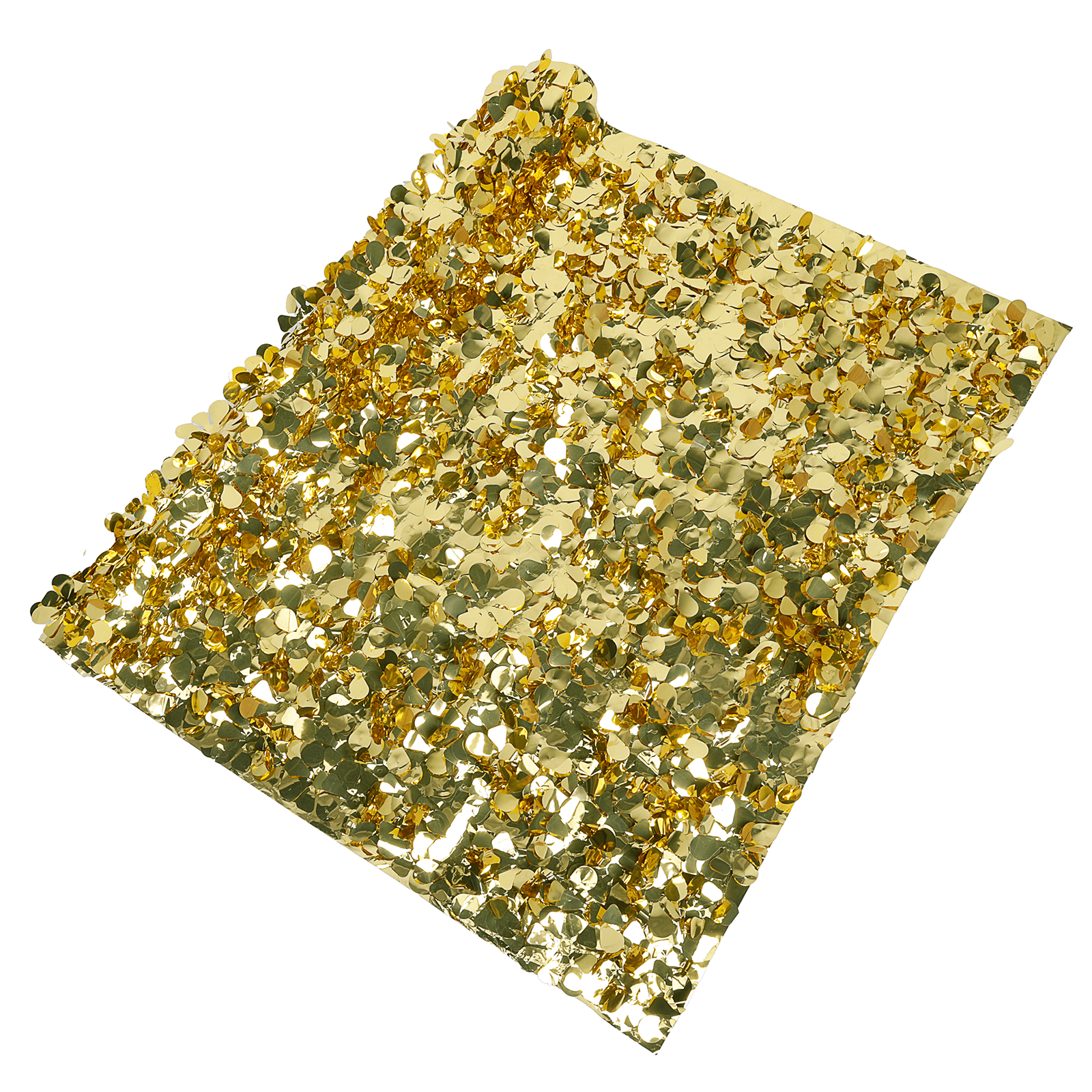 Lámina metálica troquelada de 90 cm de ancho, dorada - 1 Lámina metálica troquelada de 90 cm de ancho, dorada - 1